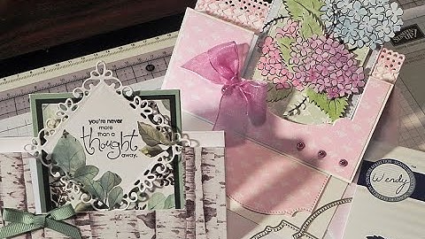 Swing Easel Card Structure - Card making tutorial