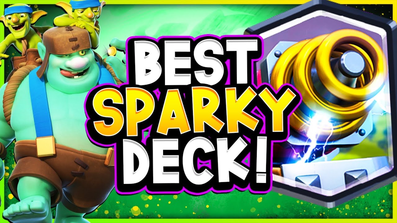 IMPOSSIBLE TO DEFEND! OVERPOWERED MEGA KNIGHT SPARKY DECK — Clash Royale 