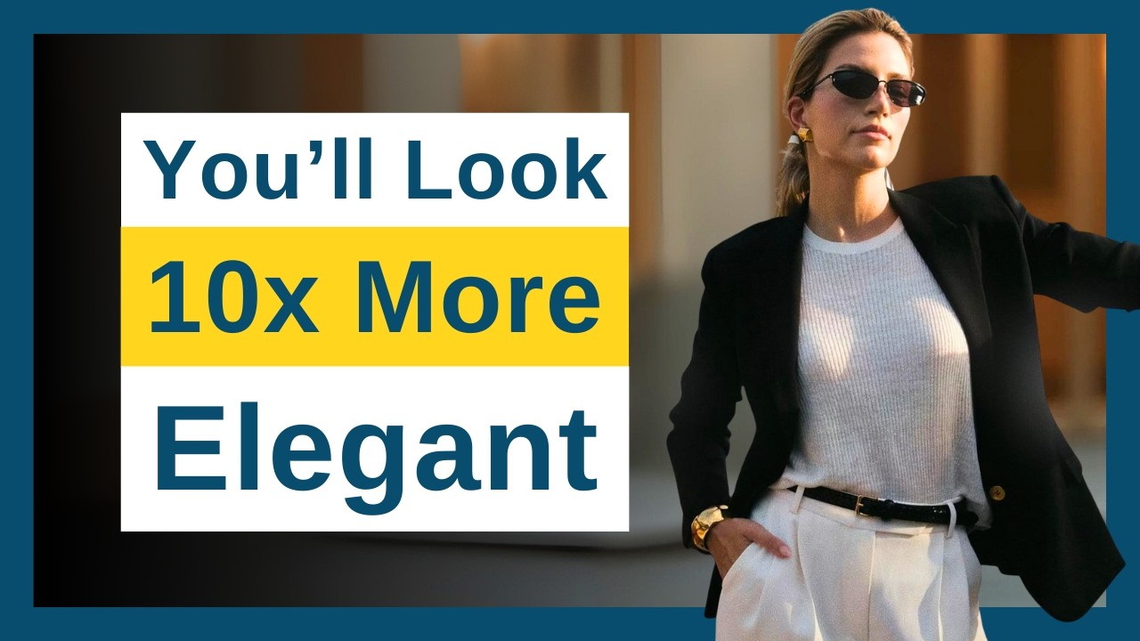 Не могу поверить, что всего 7 трюков заставили меня выглядеть в 10 раз дороже, роскошнее и шикарнее