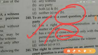 MCQ Evidence act, 1872 || evidence act MCQs for all judiciary & other law exams ||