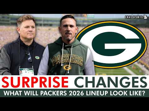 Packers Making MAJOR CHANGES To Starting Lineup Before 2026 NFL Season? Green Bay Packers Rumors