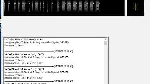 42 seconds of VHF ACARS from BCN airport to test decoder software 12-07-2017
