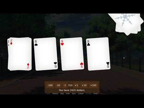 hi low cards game for renpy