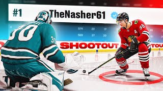 BECOMING THE #1 NHL 27 PLAYER IN THE WORLD… *SHOOTOUT CHALLENGE*