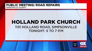 SCDOT hosts public meeting for Greenville Co. bridge repairs