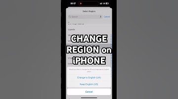 How to Change Your Region or Country on iPad or iPhone 📱 #location #address #ios18