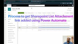 How to Add SharePoint List Attachment Link Using Power Automate | Step-by-Step Tutorial #quicktips
