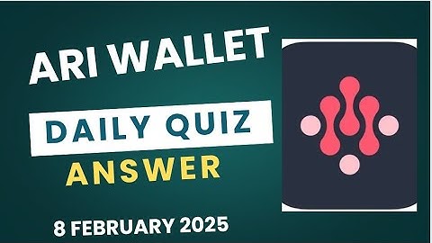 Ari Wallet Daily Quiz 8 February | What is the main purpose of the storage fund provided by Arichain