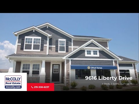 9616 Liberty Drive, Cedar Lake, IN home video tour