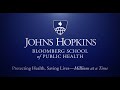 Johns Hopkins Convocation 2020 School of Public Health Graduation