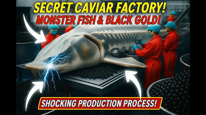 Inside a Caviar Factory: The Untold Journey from Sturgeon Farms to Luxury Delicacy (Full Process)