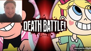 Death Battle - Steven Universe Vs Star Erfly Reaction Review