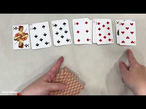 Три способа выложить один пасьянс на колоде 36 карт