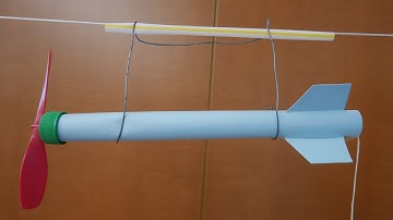 Physics of toys -string racer/ string rocket //  Homemade Science with Bruce Yeany