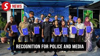 Outgoing Wangsa Maju OCPD presents appreciation certs to officers, journos Outgoing Wangsa Maju OCPD presents appreciation certs to officers, journos