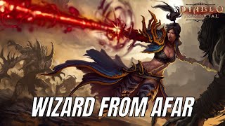 "El mejor MAGO de ataque a largas distancias en Diablo Immortal