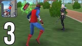 Spider Fighting: Hero Game - Gameplay Part 3 - Shadow Claw Boss Fight screenshot 5