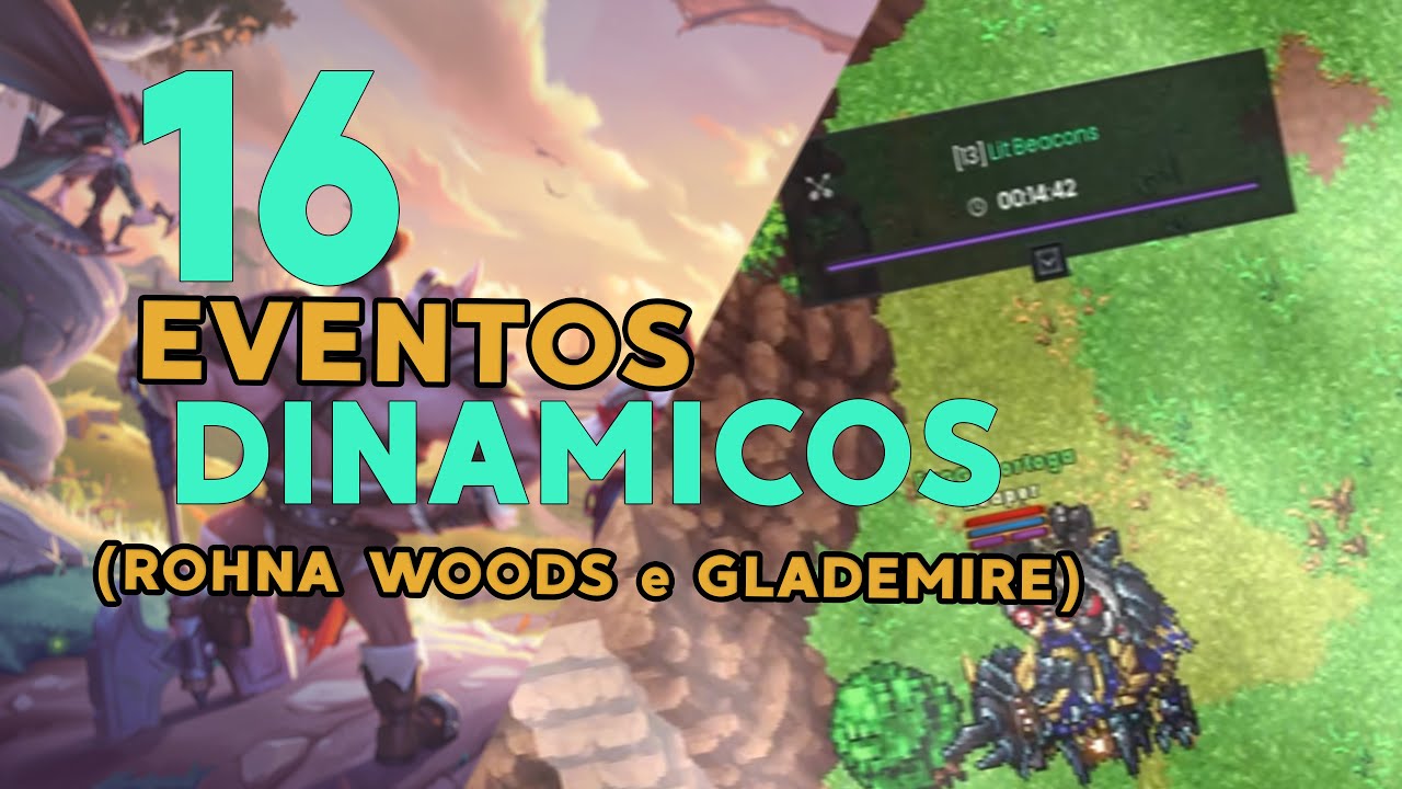 Eventos Dinâmicos no RavenQuest: Como Farmar MUITA FAMA! (Rohna Woods e Soulth Gladimere) Events