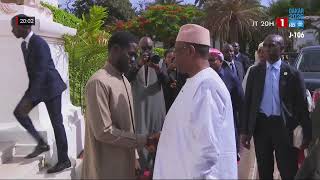 CANDIDATURE À L’ONU : MACKY SALL REÇU PAR LE PRÉSIDENT BASSIROU DIOMAYE FAYE