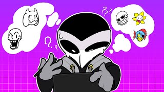 Drawing Undertale Characters From Memory