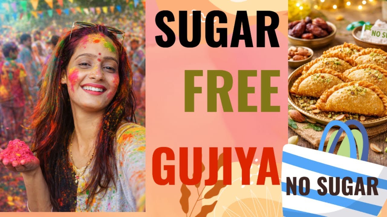 Holi Special Sugar Free Gujiya | No Sugar Sweet for Diabetics