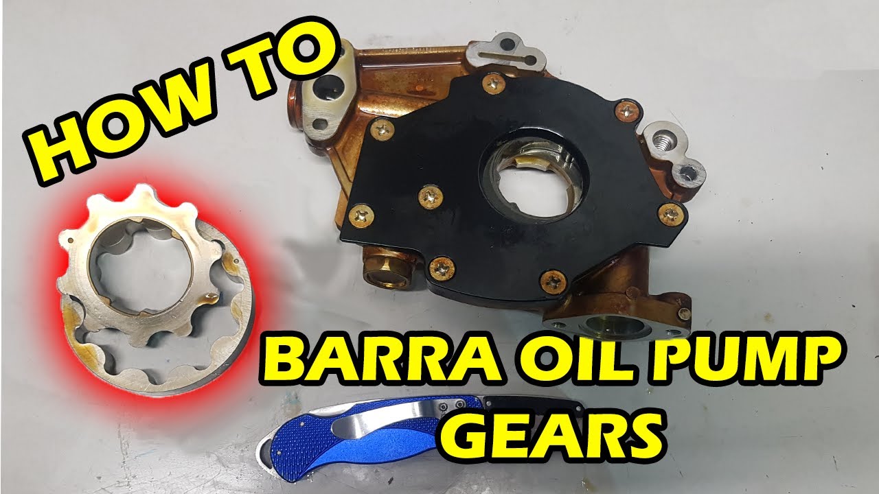 Barra Rebuild How To Replace Barra Oil Pump Gears