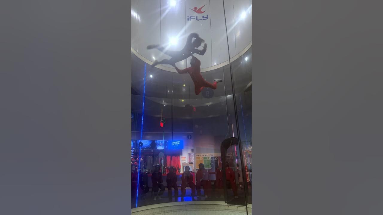 Brayden indoor skydiving at iFLY shorts YouTube