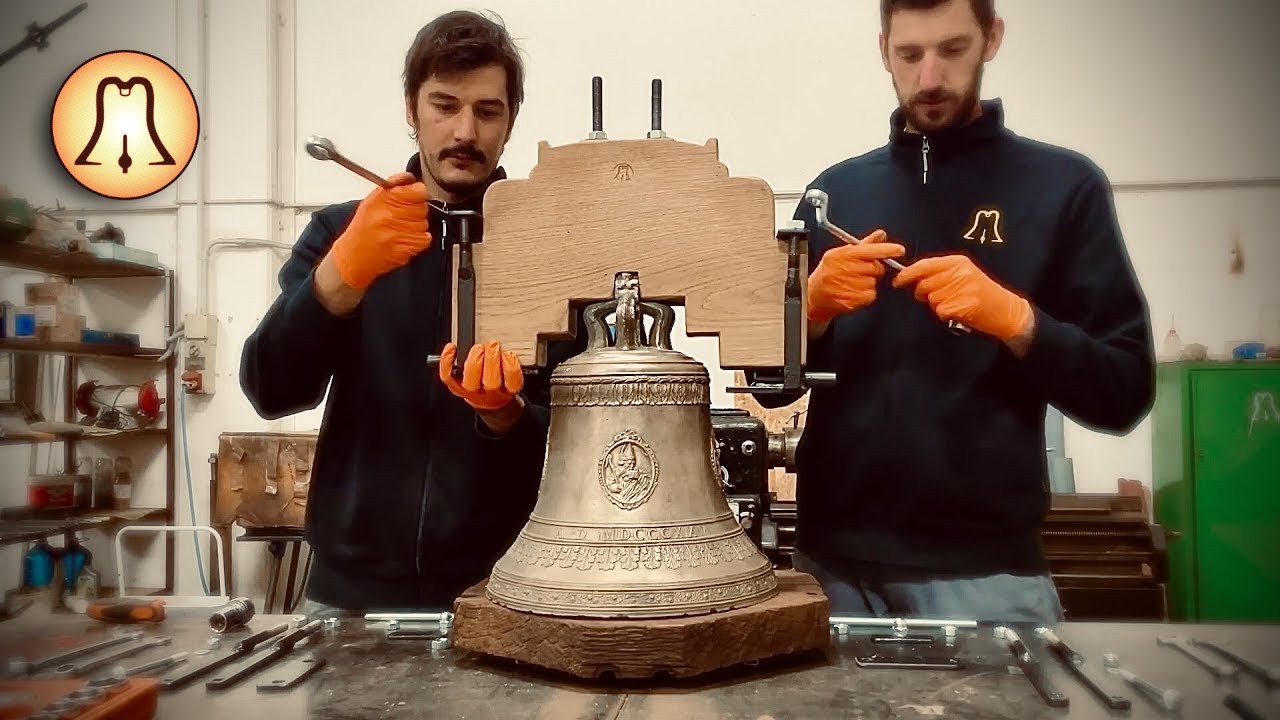 Restoration of a Bell by Cavadini A.D. 1825 - Private Collection