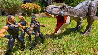 The Shield vs Dinosaurs: Time Travel Battle in Prehistoric Times!