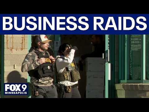 Federal agents conduct raids at multiple Minnesota locations