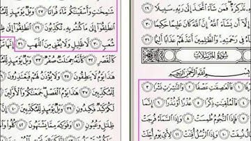 مراجعة حفظ سورة المرسلات (1-31)