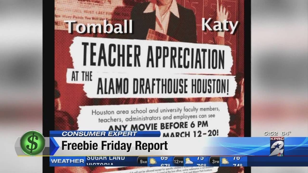 Freebie Friday: Spring break edition