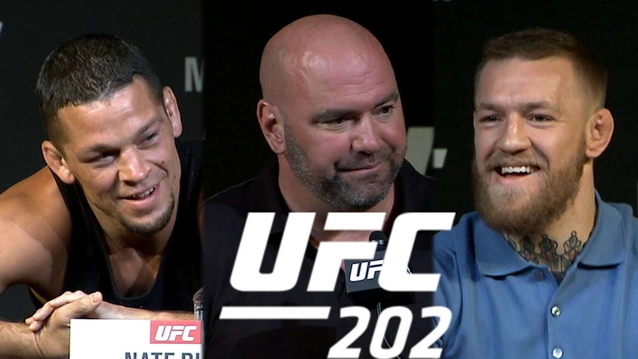 Watch the full UFC 202 Pre-Fight Press Conference (Uncensored)