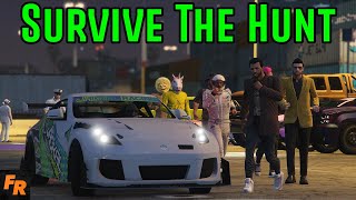 Gta 5 Challenge - Survive The Hunt #64 - A Real Rollercoaster