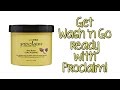 Wash &#39;n Go with Proclaim Shea Butter Curl Pudding