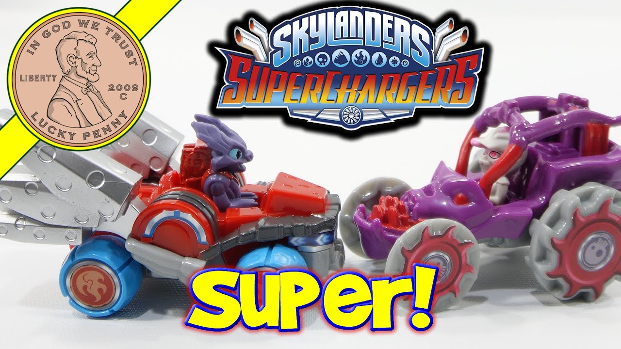 Skylanders Superchargers McDonald's 2016 Happy Meal Fast Food Toys