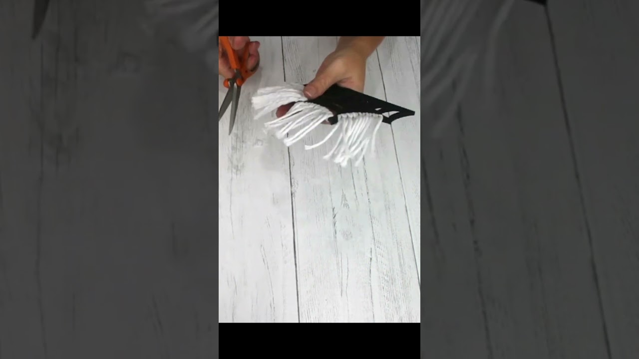 Easy And Adorable Spiderweb Garland Tutorial! Part 2! 