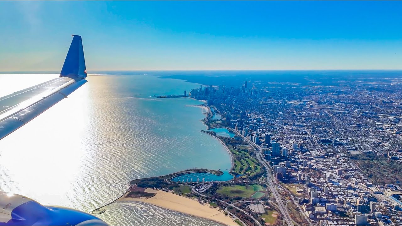BEAUTIFUL CLEAR DAY FLYING TO CHICAGO! ✈️ COMPLETE FLIGHT EXPERIENCE | COLUMBUS → CHICAGO + ATC ✈️