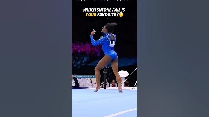 Simone Biles is so Funny😂#gymnastics #simonebiles #fails