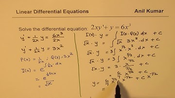 First Order Linear Differential Equations Integrating Factors Examples Level 1