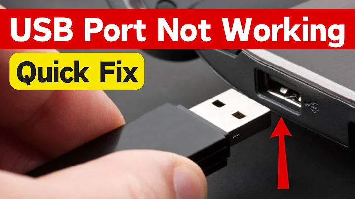 FIXED! Windows 10/11 Laptop USB Ports Not Working Anymore!