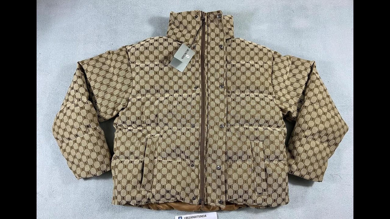 Gucci X Balenciaga The Hacker Project Hacker BB Puffer Jacket