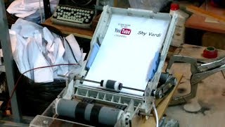 Paper Airplane Folding Machine