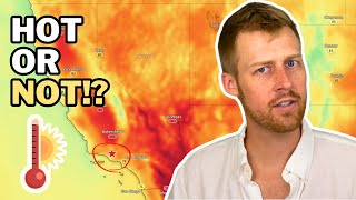 What is the average temperature in Ventura California? Is it HOT or NOT?