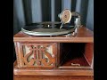 二村 定一 ♪金座 金座♪ 1929年 78rpm. Nipponophone Eufon phonograph