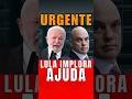 LULA IMPLORA NOVA ALIANÇA COM O MORAES