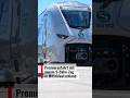 Premierenfahrt mit neuem S-Bahn-Zug in Mitteldeutschland