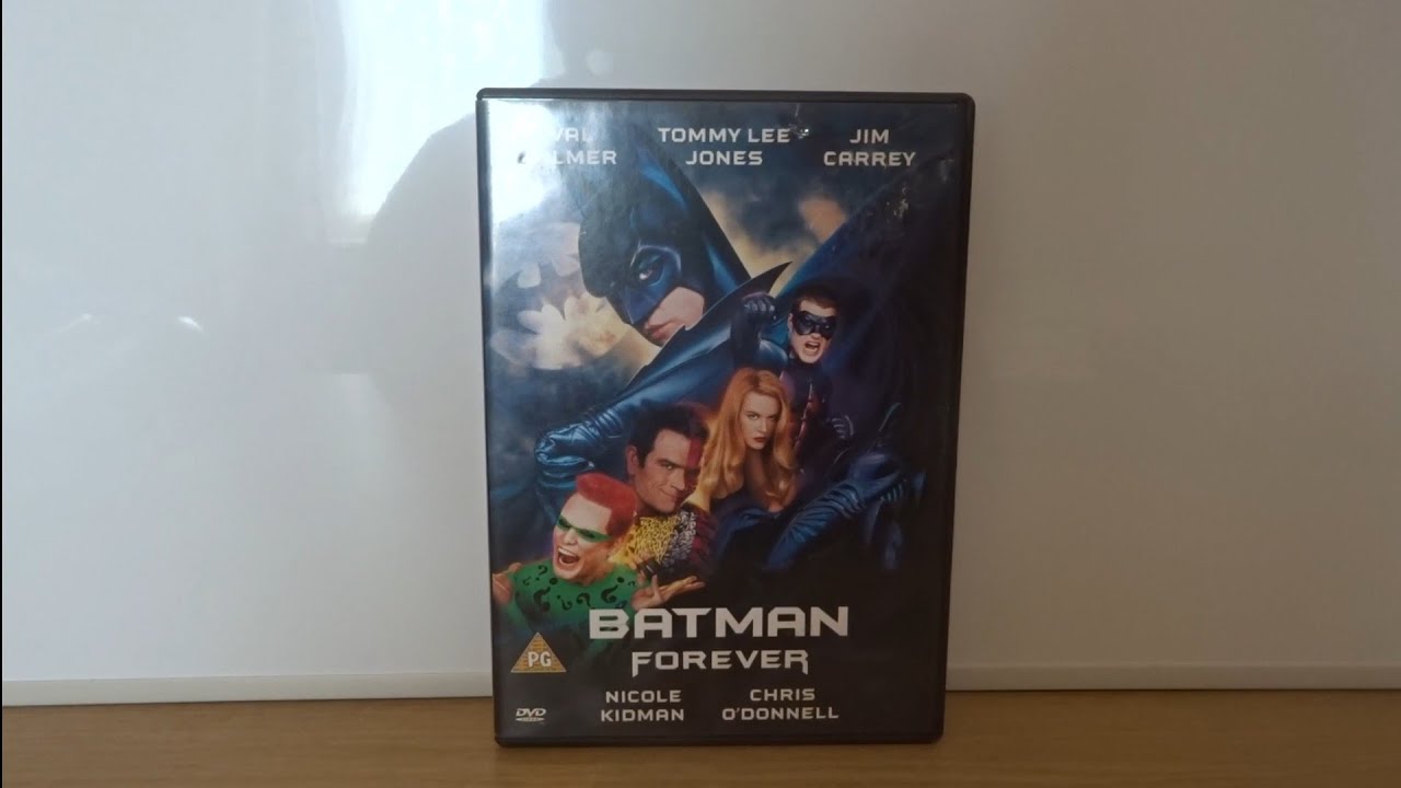 Распаковка DVD Batman Forever (Великобритания)