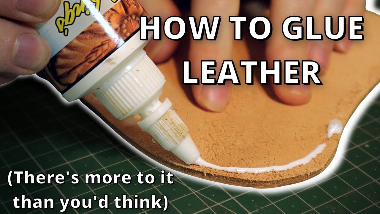 Leather Lessons | glue tutorial