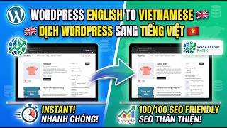 How to Translate WordPress English to Vietnamese (Fast & SEO Friendly) 🇻🇳